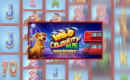 logo Wild Celebrity Bus Megaways